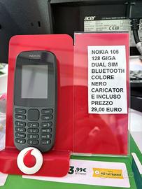 nokia 105 128 giga nero