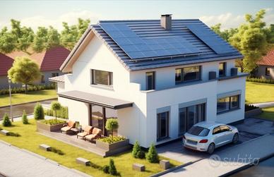 IMPIANTO FOTOVOLTAICO NUOVO x Casa Indipendente