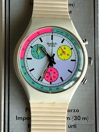 Swatch Chrono White Horses SCW100 - nuovo