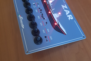 Pulsantiera quadro comandi per gommone zar