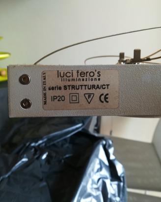 Sospensione 4 faretti marca lucifero's