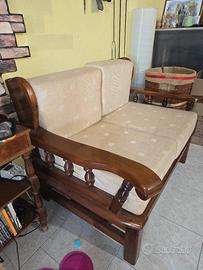 divanetti in legno