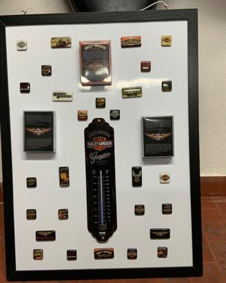 Quadro Termometro Harley Davidson con calamite