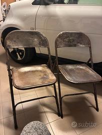 n. 2 sedie anni 60