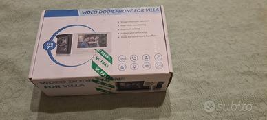 Videocitofono Villa bifamiliare Monitor 7" 