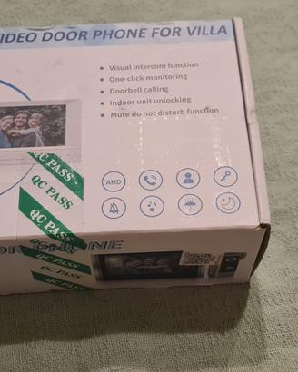 Videocitofono Villa bifamiliare Monitor 7" 
