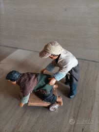 Statue presepe napoletano in terracotta