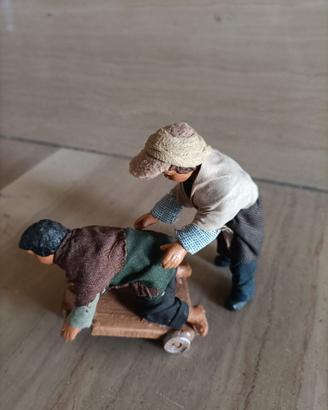 Statue presepe napoletano in terracotta