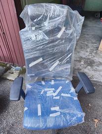 Sedia da ufficio blu