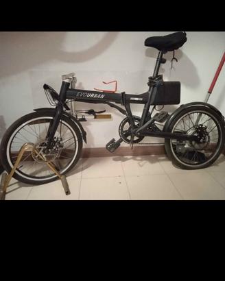 bicicletta elettrica pieghevole 
