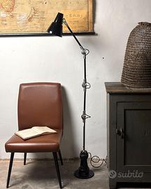 Lampada da terra industriale vintage Seminara 60s