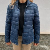piumino stile 100 grammi leggero blu semplice