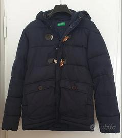 Piumino da bambino Benetton blu 11-12 anni 