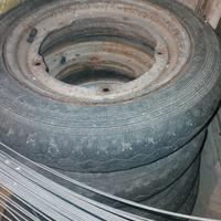 ruote ape 703 602 complete di cerchio e gomme