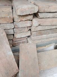 Mattoni in cotto vecchio vintage 