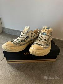 Converse basse floreali n.38