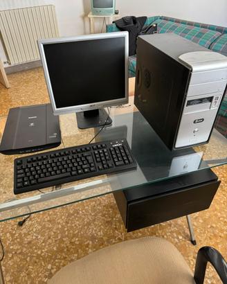 Postazione completa Pc