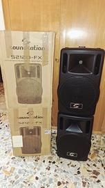 Coppia casse attive Soundsation S212D-FX