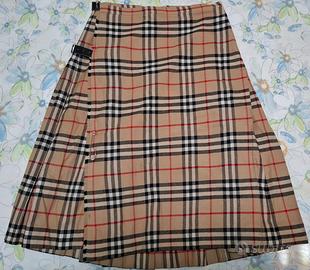 Burberry kilt gonna donna UK 14 - IT 46 - M-L