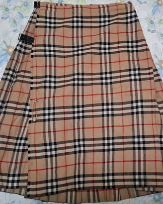 Burberry kilt gonna donna UK 14 - IT 46 - M-L