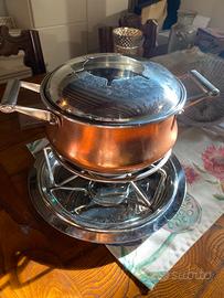 Set per fonduta Serafino Zani, anni 90