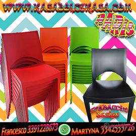 Sedie Impilabili da interno ed Esterno Italiane