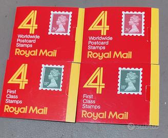 (lib29/32)GRAN BRETAGNA LIBRETTI 1987/89