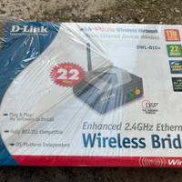 D-Link DWL-810+ Wireless Bridge - Nuovo