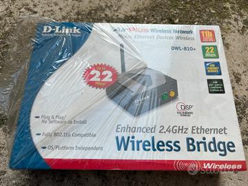 D-Link DWL-810+ Wireless Bridge - Nuovo