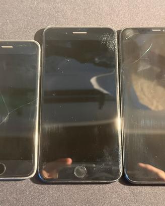 Lotto 3 iphone xs max 256gb ecc..