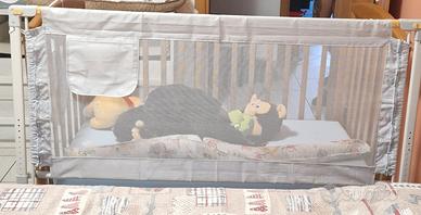 Barriera Sponda Letto Anticaduta per Bambini - Gri