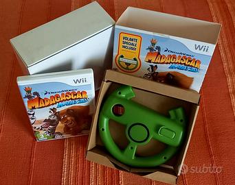 Wii Madagascar kartz volante incluso