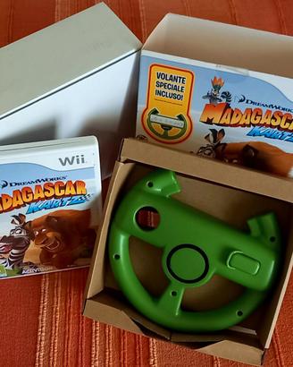 Wii Madagascar kartz volante incluso