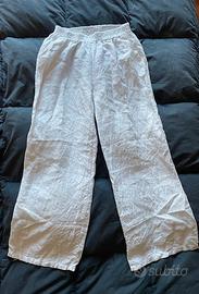 Pantalone in lino Zebra – Moda italiana, Donna XS