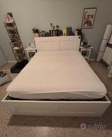 Letto Ikea+testiera+ 2 comodini 