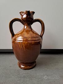 Vaso in terracotta smaltato 18 cm