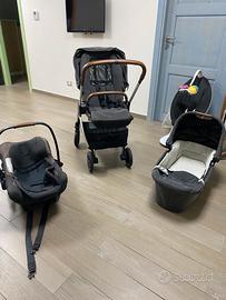 Trio NUNA TRIV passeggino, navicella e ovetto