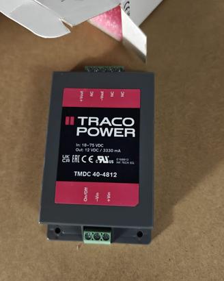 TRACOPOWER Convertitore dc dc VIn 18-75V VOut 12V