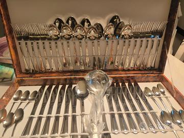 set posate acciaio inox 18/10