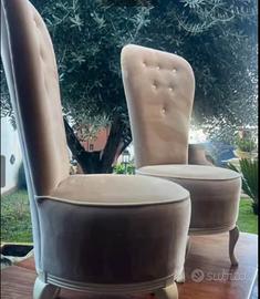 Coppia di poltroncine