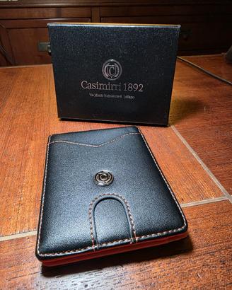Portafoglio Casimirri 1892 nero/arancio RFID nuovo