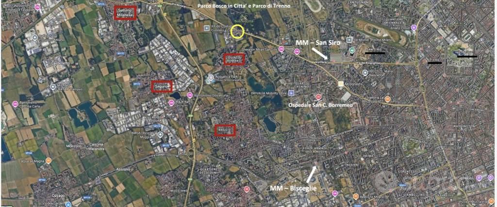 Terreno di 34000 m² a Milano - Vista 2