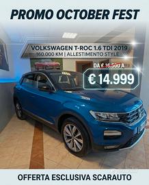 Volkswagen T-Roc 1.6 TDI SCR Advanced BlueMotion T