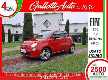 FIAT 500 1.2 Pop Star-NEOPATENTATI