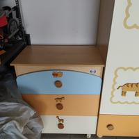 Cassettiera + fasciatoio