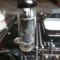 VALVOLA EL84 TELEFUNKEN TESTATA CON PROVAVALVOLE 