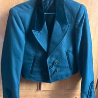 Giacca da equitazione per gara nera