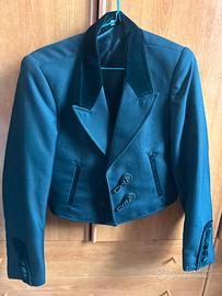 Giacca da equitazione per gara nera