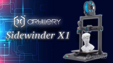 Stampante 3D Artillery Sidewinder X1 perfetta