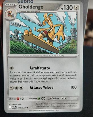 Pokemon Gholdengo 099/132